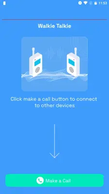 Walkie Talkie android App screenshot 1